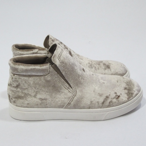 Fabletics Shoes - Fabletics Sierra High Top Crushed Velvet Sneaker